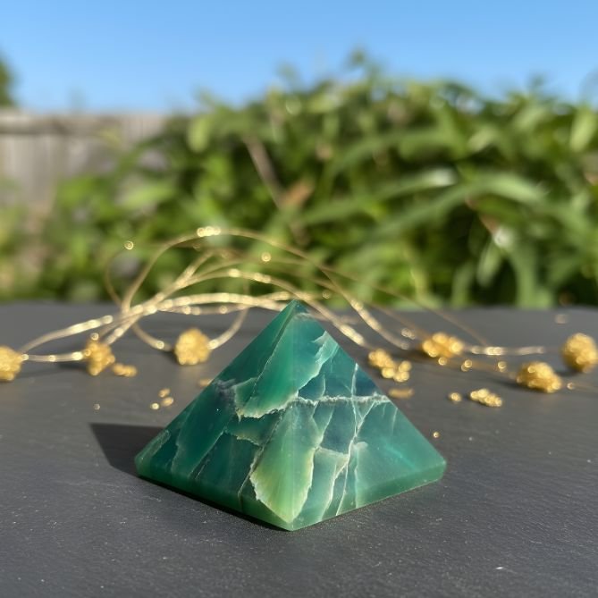 Green Jade Pyramid